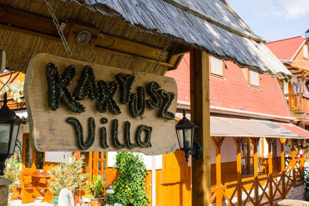 Kaktusz Villa Hévíz Exteriér fotografie